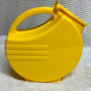 Art Deco Yellow Plastic Pitcher